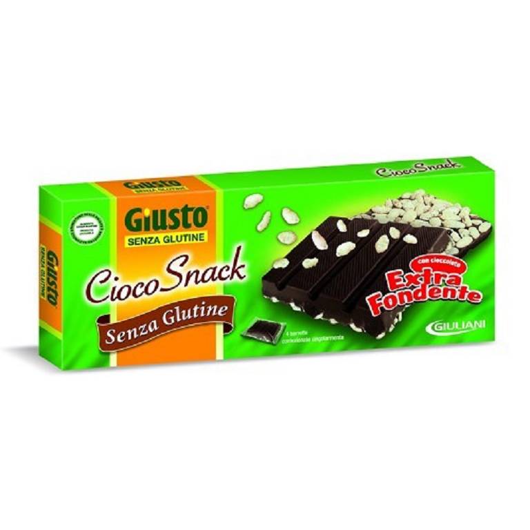 GIUSTO S/G CIOCO-SNACK FON100G